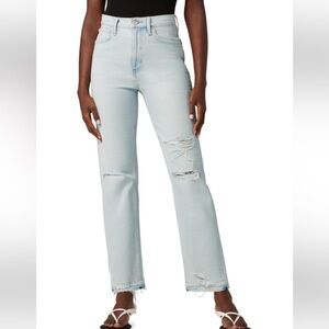 NWT Hudson Jeans Women's Light Blue Straight Leg Jeans Size 24